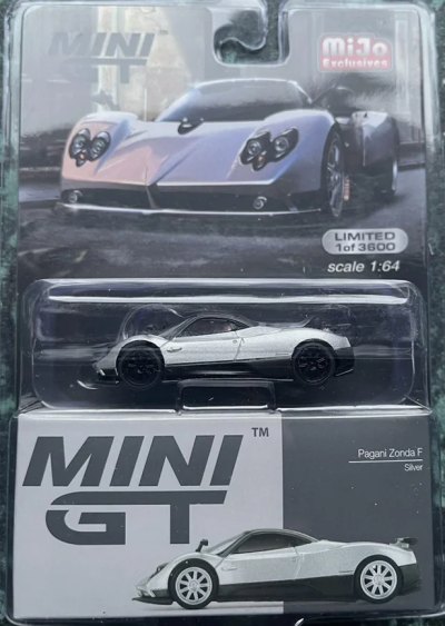 Pagani Zonda F Silver