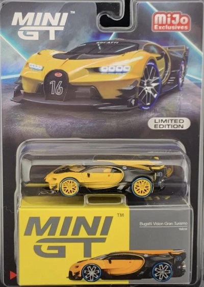 Bugatti Vision Gran Turismo Yellow
