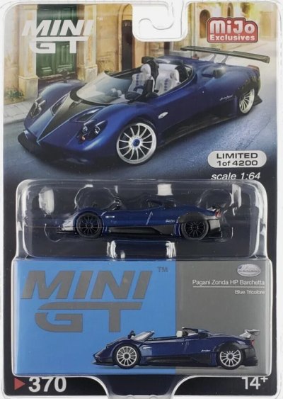 Pagani Zonda HP Barchetta Blue Tricolor