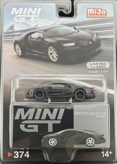 Bugatti Chiron Super Sport 300+ Matte Black