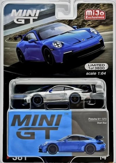Porsche 911 (992) GT3 Shark Blue