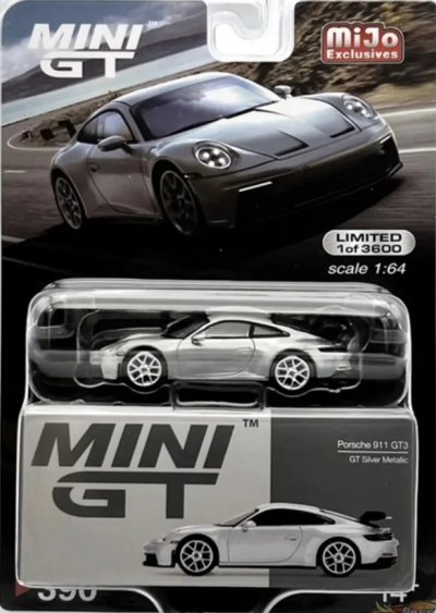 Porsche 911 (992) GT3 GT Silver Metallic