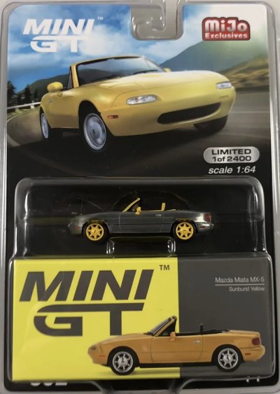 Mazda Miata MX-5 (NA) Sunburst Yellow