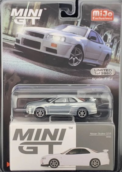 Nissan Skyline GT-R (R34) V-Spec N1 White