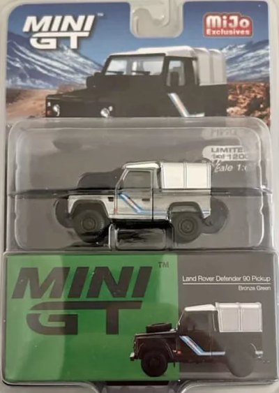 Land Rover Defender 90 Pickup Bronze Green