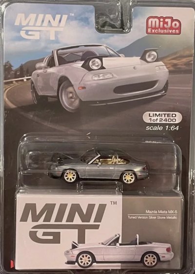 Mazda Miata MX-5 (NA) Tuned Version Silver Stone Metallic