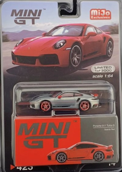 Porsche 911 Turbo S Guards Red