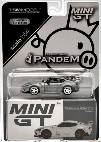 Pandem Toyota GR Supra V1.0 Pearl White