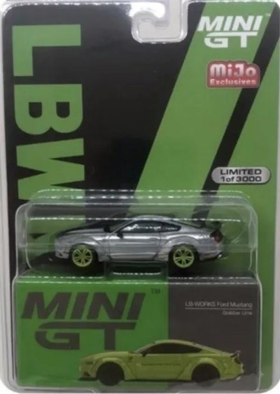 LB-Works Ford Mustang Grabber Lime