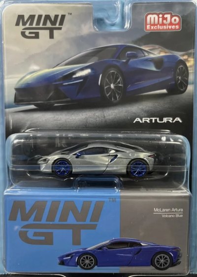 McLaren Artura Volcano Blue