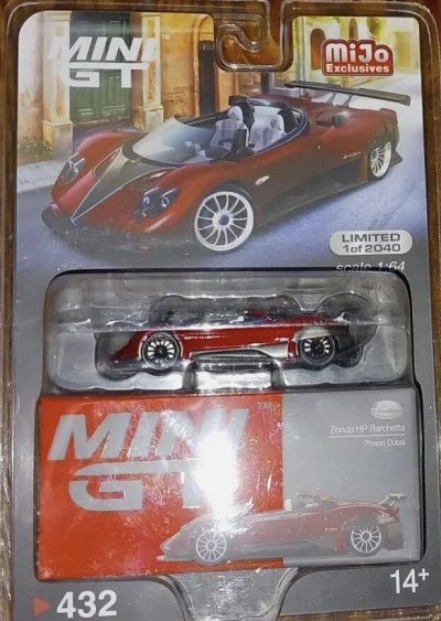 Pagani Zonda HP Barchetta Rosso Dubai