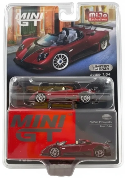 Pagani Zonda HP Barchetta Rosso Dubai