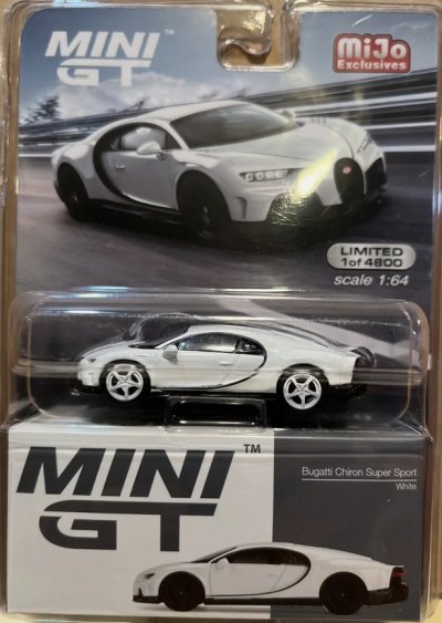 Bugatti Chiron Super Sport White