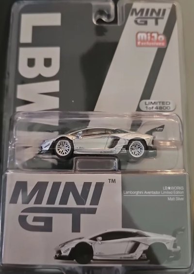 LB★Works Lamborghini Aventador Limited Edition Matt Silver