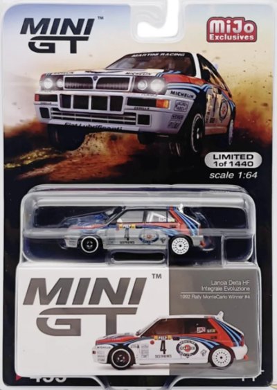 Lancia Delta HF Integrale Evoluzione 1992 Rally Monte Carlo Winner #4