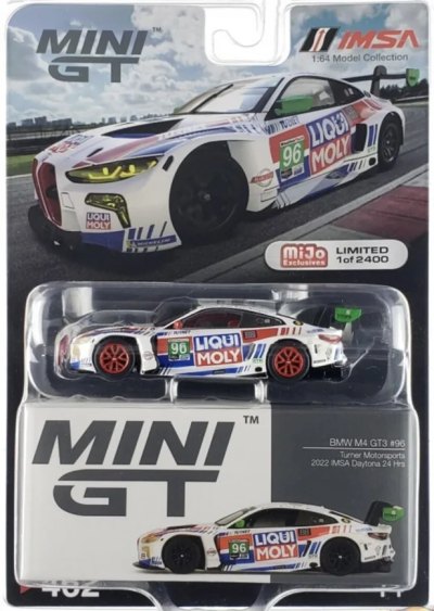 BMW M4 GT3 #96 Turner Motorsports 2022 IMSA Daytona 24 Hrs
