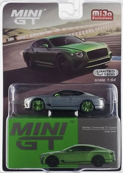 Bentley Continental GT Speed 2022 Apple Green