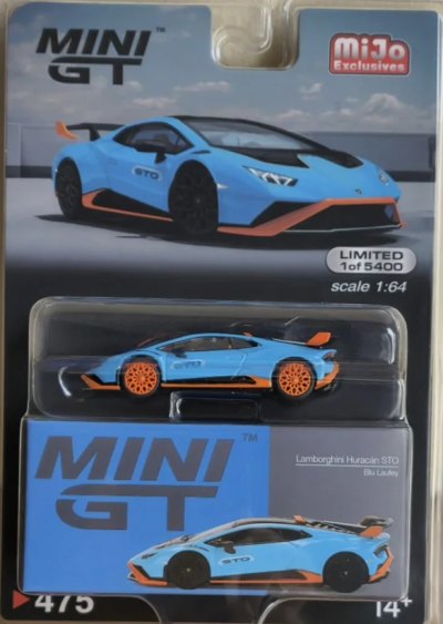 Lamborghini Huracán STO Blu Laufey