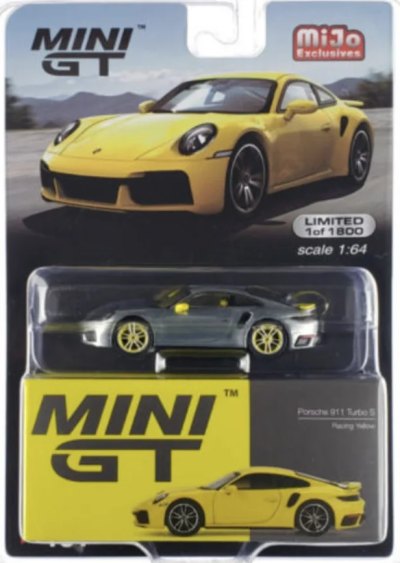 Porsche 911 Turbo S Racing Yellow
