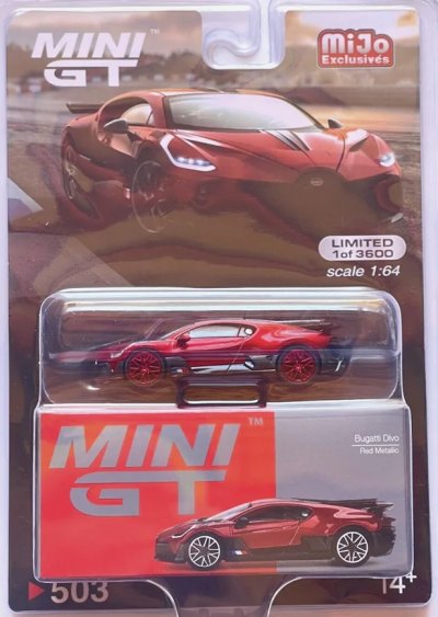 Bugatti Divo Red Metallic