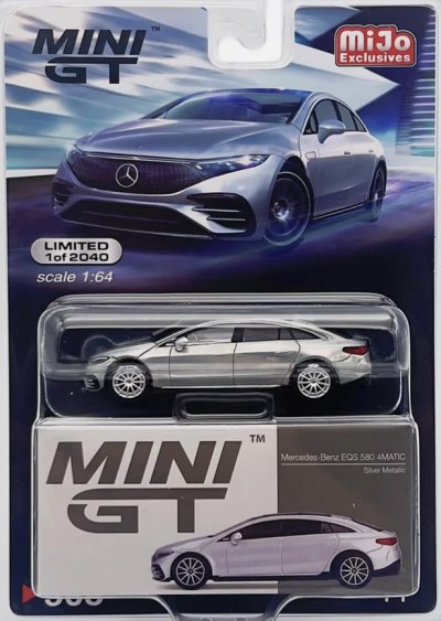 Mercedes-Benz EQS 580 4MATIC High-Tech Silver Metallic