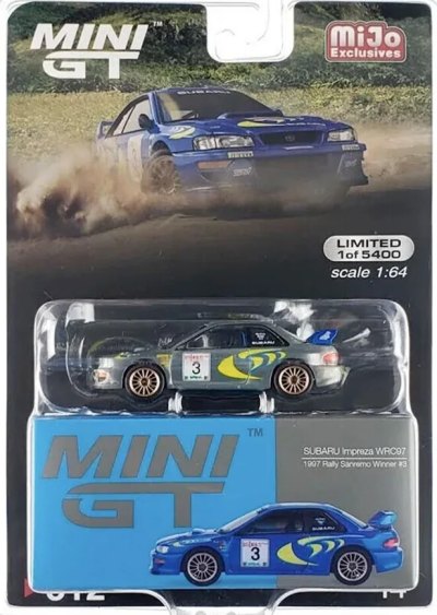 Subaru Impreza WRC97 1997 Rally Sanremo Winner #3