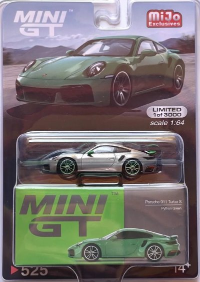 Porsche 911 Turbo S Python Green
