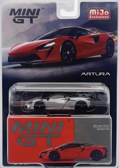 McLaren Artura Vermillion Red 2023