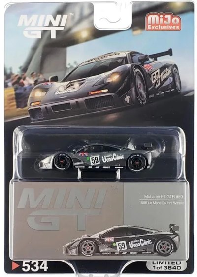 McLaren F1 GTR #59 1995 Le Mans 24Hr Winner