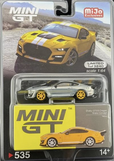 Shelby GT500 Dragon Snake Concept Yellow