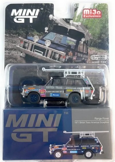 Range Rover 1971 British Trans-Americas Expedition (VXC-868K)