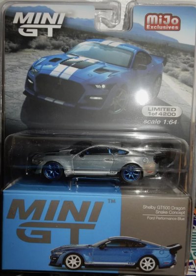 Shelby GT500 Dragon Snake Concept Ford Performance Blue