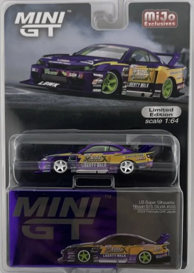 LB-Super Silhouette Nissan S15 Silvia Formula Drift Japan 2022 #555 Yukio Fausto