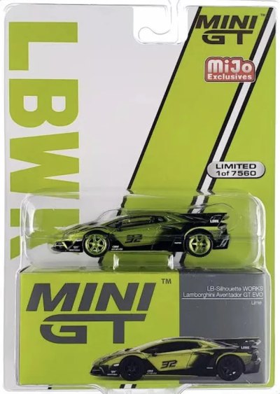 LB-Silhouette Works Lamborghini Aventador GT EVO Lime
