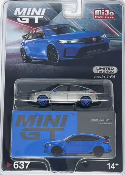 Honda Civic Type R Boost Blue Pearl