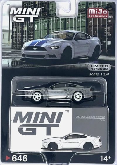 Ford Mustang GT LB-Works White