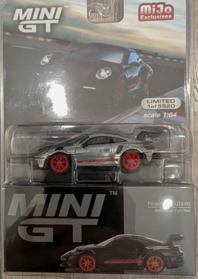 Porsche 911 (992) GT3 RS Black with Pyro Red