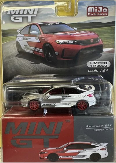 Honda Civic Type R #1 2023 Pace Car Red