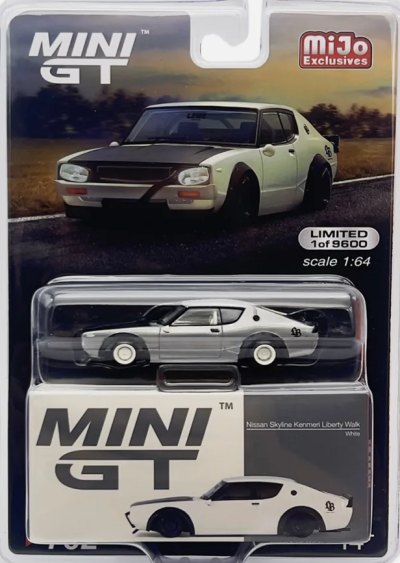 Nissan Skyline Kenmeri Liberty Walk White