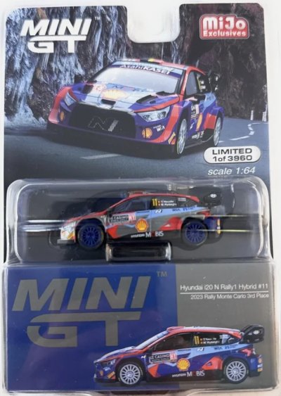 Hyundai i20N N Rally1 2023 Rally Monte Carlo 3rd Place #11