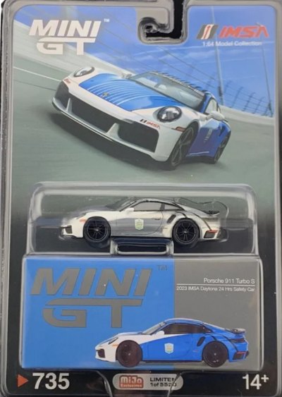 Porsche 911 Turbo S Safety Car 2023 IMSA Daytona 24 Hrs
