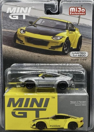 Nissan Z Pandem Ikazuchi Yellow