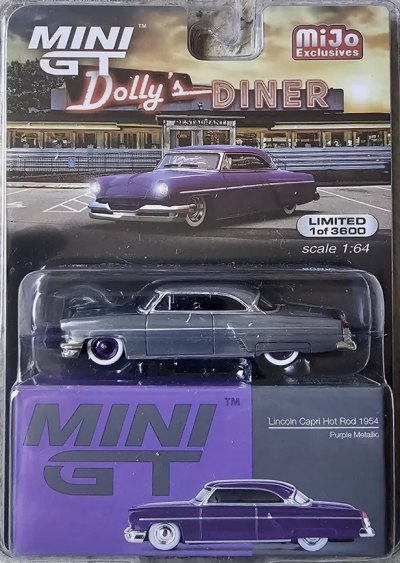 Lincoln Capri Hot Rod 1954 Purple Metallic