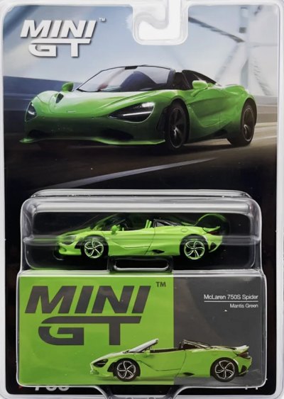 McLaren 750S Spider Mantis Green