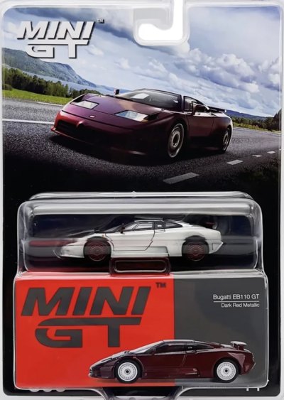 Bugatti EB110 GT Dark Red Metallic
