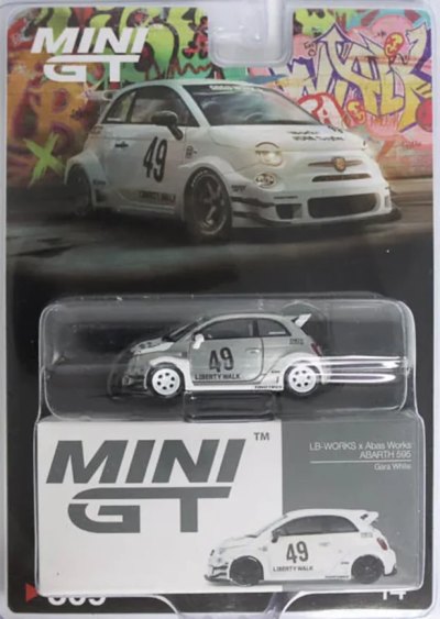 LB-Works x Abas Works ABARTH 595 Gara White
