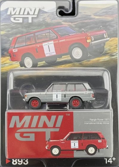 Range Rover 1971 International Hill Rally Winner