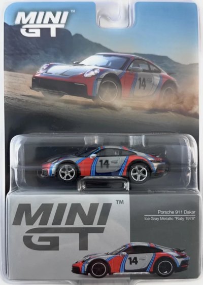 Porsche 911 Dakar Ice Grey Metallic "Rally 1978"