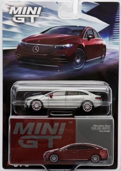Mercedes-Benz EQS 580 4MATIC Red Metallic