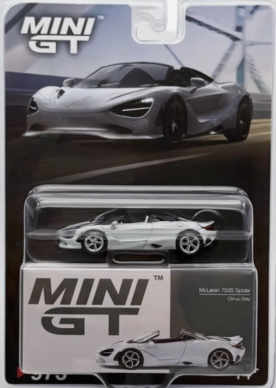 McLaren 750S Spider Cirrus Grey